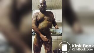 Shit smearing all over