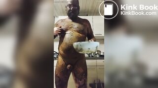 Shit smearing all over