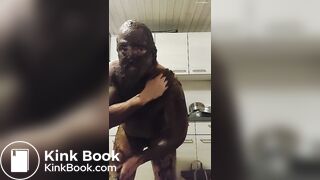 Shit smearing all over