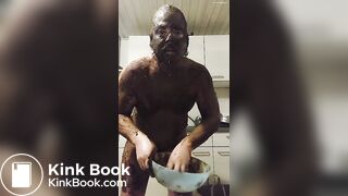 Shit smearing all over