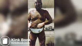 Shit smearing all over