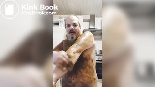 Shit smearing all over me