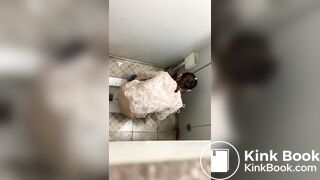 Beautiful women pooping in the toilet 74