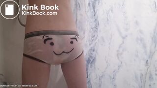 Twink grew a tail in his underwear