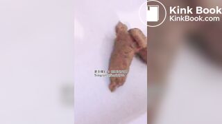 Beautiful women pooping in the toilet 105