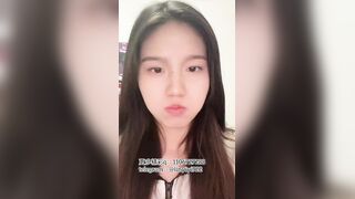 Beautiful college student taking selfies throwing up