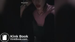 Beautiful college students spit in selfies 2
