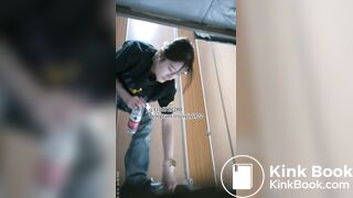 Beautiful college students spit in selfies 3