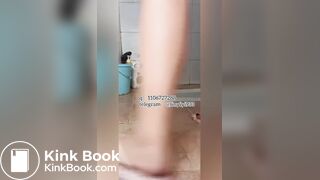 Beautiful women pooping in the toilet 122