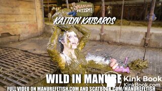 Kaitlyn Katsaros Wild in Manure - Cowshit orgasm