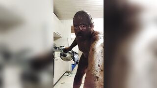 Scat smearing and piss drinking
