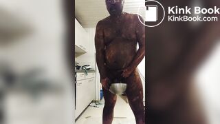 Scat smearing and piss drinking