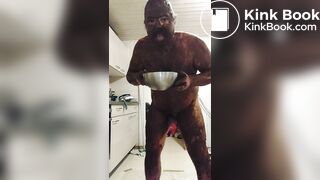 Scat smearing and piss drinking