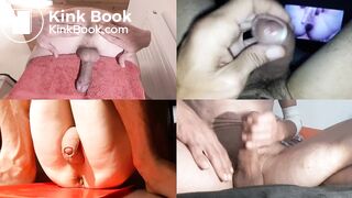 Mix pipi, caca, prout, fartgasm, masturbations et éjaculations en continu