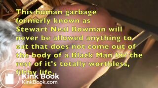 Black Man Stores His White Fag in a Box