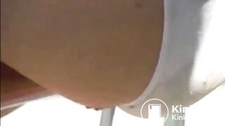 PSG - Sandra public pantypoop #1