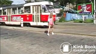 PSG - Sandra public pantypoop #1