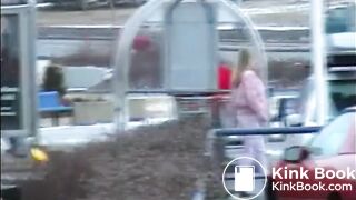 PSG - Sandra public pants mess #1