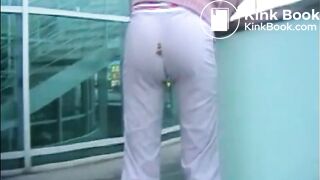 PSG - Sandra public pants mess #1