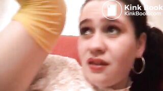 GfH - Sandra scat yellow shorts