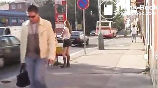 PSG - Sandra public pantypoop #3