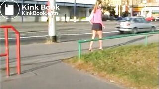 PSG - Sandra public pantypoop #4