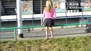 PSG - Sandra public pantypoop #4