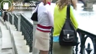 PSG - Sandra & Jeany public pantypoop #2