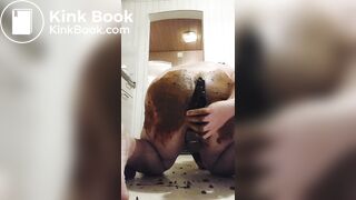 Shit smearing all over me