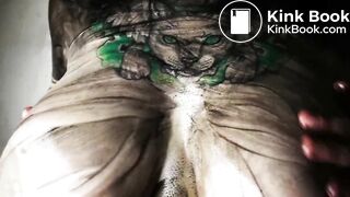 Big-Bodied Blonde Goth Babe's Solo Cam Show