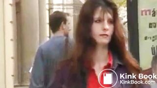 PSG - Marina public pantypoop