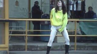 Caviar Exp - Marina public shorts wetting