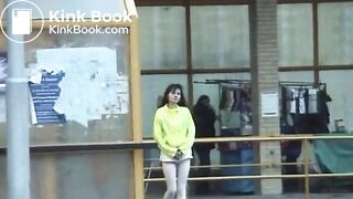 Caviar Exp - Marina public shorts wetting