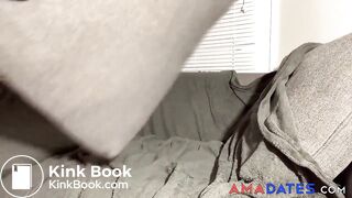 Glasses-wearing MILF with big tits loves to masturbate on webcam