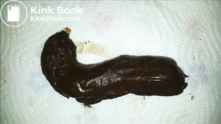 Grosse fournée intestinale en dégustation que j'arrose de sperme