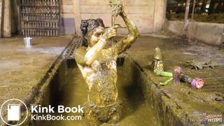 Kaitlyn Katsaros Aliens In The Manure Channel vomit and cowshit