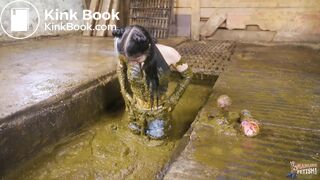 Kaitlyn Katsaros Aliens In The Manure Channel vomit and cowshit