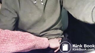 Public Car Park Sex - Ripped Tights & Skirt-On Fucking
