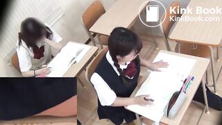 Naughty Japan Schoolgirls - Classroom Pantypoop #3