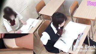 Naughty Japan Schoolgirls - Classroom Pantypoop #3