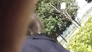 Naughty Japan Schoolgirls - Pooping her knickers #2