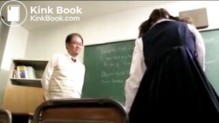 Naughty Japan Schoolgirls - Scat lesson