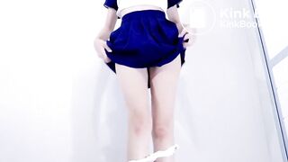 Naughty Japan Schoolgirls - Dildo play