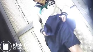 Naughty Japan Schoolgirls - Diarrhea in panties