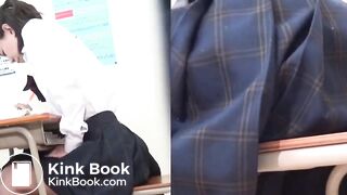 Naughty Japan Schoolgirls - Classroom Pantypoop #8