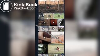 Indian woman poops in the wild