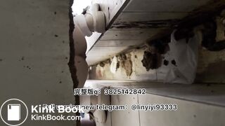 Girl pooping in toilet 002