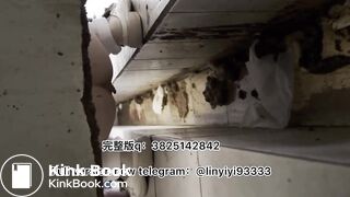 Girl pooping in toilet 002