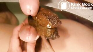 Pousée fécale pour éjaculation matinale