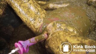 Pounded In The Cowshit Shower